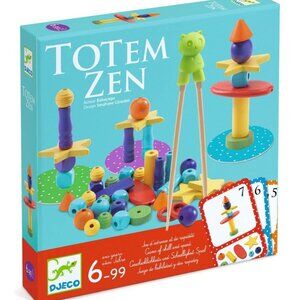 New Sealed Djeco Game Totem Zen-Balance, building & Chopsticks Skill Fun Game 🥢